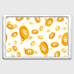 Магнит 45*70 с принтом BITCOIN КРИПТОВАЛЮТА (Z) в городе Новоалтайск, Пластик | Размер: 78*52 мм; Размер печати: 70*45 | Тематика изображения на принте: binance coin | bitcoin | blockchain | btc | cardano | crypto | ethereum | litecoin | polkadot | tether | xrp | биткоин | блокчейн | валюта | деньги | криптовалюта | майнер | майнинг | цифровая валюта | цифровое золото | эфир