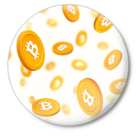 Значок с принтом BITCOIN КРИПТОВАЛЮТА | CRYPTOCURRENCIES (Z) в городе Новоалтайск,  металл | круглая форма, металлическая застежка в виде булавки | Тематика изображения на принте: binance coin | bitcoin | blockchain | btc | cardano | crypto | ethereum | litecoin | polkadot | tether | xrp | биткоин | блокчейн | валюта | деньги | криптовалюта | майнер | майнинг | цифровая валюта | цифровое золото | эфир