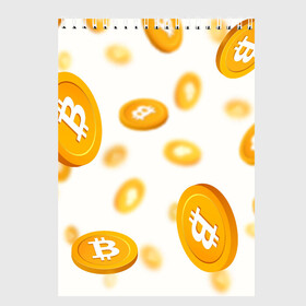 Скетчбук с принтом BITCOIN КРИПТОВАЛЮТА | CRYPTOCURRENCIES (Z) в городе Новоалтайск, 100% бумага
 | 48 листов, плотность листов — 100 г/м2, плотность картонной обложки — 250 г/м2. Листы скреплены сверху удобной пружинной спиралью | Тематика изображения на принте: binance coin | bitcoin | blockchain | btc | cardano | crypto | ethereum | litecoin | polkadot | tether | xrp | биткоин | блокчейн | валюта | деньги | криптовалюта | майнер | майнинг | цифровая валюта | цифровое золото | эфир