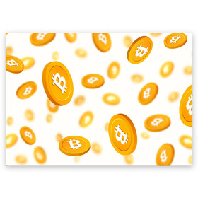 Поздравительная открытка с принтом BITCOIN КРИПТОВАЛЮТА | CRYPTOCURRENCIES (Z) в городе Новоалтайск, 100% бумага | плотность бумаги 280 г/м2, матовая, на обратной стороне линовка и место для марки
 | Тематика изображения на принте: binance coin | bitcoin | blockchain | btc | cardano | crypto | ethereum | litecoin | polkadot | tether | xrp | биткоин | блокчейн | валюта | деньги | криптовалюта | майнер | майнинг | цифровая валюта | цифровое золото | эфир