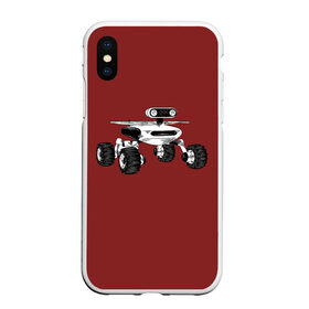 Чехол для iPhone XS Max матовый с принтом Марсоход в городе Новоалтайск, Силикон | Область печати: задняя сторона чехла, без боковых панелей | Тематика изображения на принте: elon | helicopter | mars | musk | nasa. ingenuity | perseverance | rover | вертолет | изобретательность | илон | марс | марсоход | маск | наса | настойчивость