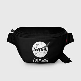 Поясная сумка 3D с принтом NASA Perseverance в городе Новоалтайск, 100% полиэстер | плотная ткань, ремень с регулируемой длиной, внутри несколько карманов для мелочей, основное отделение и карман с обратной стороны сумки застегиваются на молнию | 2020 | 2021 | 21б | elon | mars | musk | nasa | perseverance | space | spacex | илон | космос | марс | марсоход | маск | наса | настойчивый