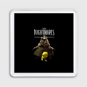 Магнит 55*55 с принтом Little Nightmares 2 близнецы в городе Новоалтайск, Пластик | Размер: 65*65 мм; Размер печати: 55*55 мм | Тематика изображения на принте: little nightmares | little nightmares 2 | игра | литл нигмарес | литл нигмарес 2 | литл нигхтмарес | литл нигхтмарес 2 | ужас | хоррор | шестая