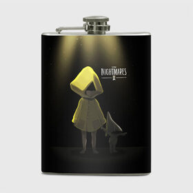 Фляга с принтом Little Nightmares 2 в городе Новоалтайск, металлический корпус | емкость 0,22 л, размер 125 х 94 мм. Виниловая наклейка запечатывается полностью | Тематика изображения на принте: little nightmares | little nightmares 2 | игра | литл нигмарес | литл нигмарес 2 | литл нигхтмарес | литл нигхтмарес 2 | ужас | хоррор | шестая