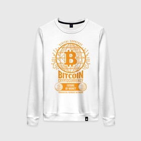 Женский свитшот хлопок с принтом BITCOIN КРИПТОВАЛЮТА | CRYPTOCURRENCY (Z) в городе Новоалтайск, 100% хлопок | прямой крой, круглый вырез, на манжетах и по низу широкая трикотажная резинка  | binance coin | bitcoin | blockchain | btc | cardano | crypto | ethereum | litecoin | polkadot | tether | xrp | биткоин | блокчейн | валюта | деньги | криптовалюта | майнер | майнинг | цифровая валюта | цифровое золото | эфир