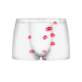 Мужские трусы 3D с принтом TRAP KISS в городе Новоалтайск, 50% хлопок, 50% полиэстер | классическая посадка, на поясе мягкая тканевая резинка | Тематика изображения на принте: fashion | fire | game | hip hop | rap | street style | top | игра | мода | огонь | подарок | рэп | топ | уличный стиль | хип хоп