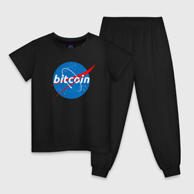 Детская пижама хлопок с принтом БИТКОИН НАСА | BITCOIN NASA в городе Новоалтайск, 100% хлопок |  брюки и футболка прямого кроя, без карманов, на брюках мягкая резинка на поясе и по низу штанин
 | bitcoin | blockchain | btc | cardano | crypto | ethereum | polkadot | tether | xrp | бинанс | биткоин | блокчейн | валюта | деньги | криптовалюта | майнер | майнинг | цифровая валюта | цифровое золото | эфир
