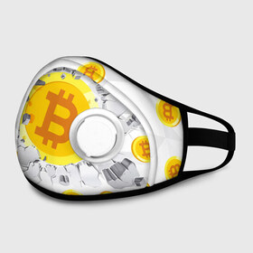 Маска из неопрена с принтом БИТКОИН | BITCOIN в городе Новоалтайск, неопрен 100% | Форма огибающая нос. Резинки для ушей с дополнительной резинкой на затылке. Клапан для выдоха для активного дыхания при занятиях спортом. Эластичный материал маски и окантовки для лучшего растяжения и прилегания маски.  | bitcoin | blockchain | btc | cardano | crypto | ethereum | polkadot | tether | xrp | бинанс | биткоин | блокчейн | валюта | деньги | криптовалюта | майнер | майнинг | цифровая валюта | цифровое золото | эфир