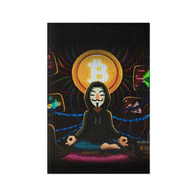 Обложка для паспорта матовая кожа с принтом БИТКОИН | BITCOIN в городе Новоалтайск, натуральная матовая кожа | размер 19,3 х 13,7 см; прозрачные пластиковые крепления | Тематика изображения на принте: bitcoin | blockchain | btc | cardano | crypto | ethereum | polkadot | tether | xrp | бинанс | биткоин | блокчейн | валюта | деньги | криптовалюта | майнер | майнинг | цифровая валюта | цифровое золото | эфир