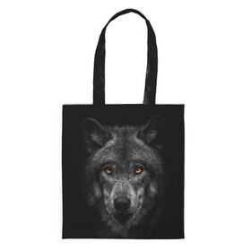 Шоппер 3D с принтом Evil Wolf в городе Новоалтайск, 100% полиэстер | Плотность: 200 г/м2; Размер: 34×35 см; Высота лямок: 30 см | animal | beast | dark | darkness | evil | moon | nigth | tegunvteg | werwolf | wild | wolf | вервольф | вой | волк | волки | волчара | дикий | животное | зверь | клык | клыки | луна | ночь | оборотень | полнолуние