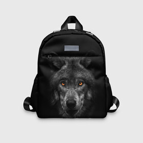 Детский рюкзак 3D с принтом Evil Wolf в городе Новоалтайск, 100% полиэстер | лямки с регулируемой длиной, сверху петелька, чтобы рюкзак можно было повесить на вешалку. Основное отделение закрывается на молнию, как и внешний карман. Внутри дополнительный карман. По бокам два дополнительных кармашка | animal | beast | dark | darkness | evil | moon | nigth | tegunvteg | werwolf | wild | wolf | вервольф | вой | волк | волки | волчара | дикий | животное | зверь | клык | клыки | луна | ночь | оборотень | полнолуние