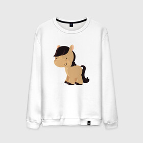 Мужской свитшот хлопок с принтом ПОНИ в городе Новоалтайск, 100% хлопок |  | animals | cartoon | cute | cute animals | horse | kids | little pony | pony | zebra | детям | животные | звери | зебра | лилт пони | лошадка | лошадь | маленькая пони | мило | милые животные | мультик | пони