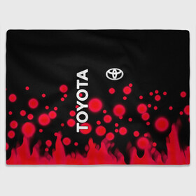 Плед 3D с принтом Toyota в городе Новоалтайск, 100% полиэстер | закругленные углы, все края обработаны. Ткань не мнется и не растягивается | auto | boy | car | japan car | machine | man | mark | toyota | toyota land cruiser | toyota sport | автобренды | автомобили | водитель | логотипы автомобилей | мальчикам | машины | мужские | тачки | тойота | тойота камри | тойота марк | япон