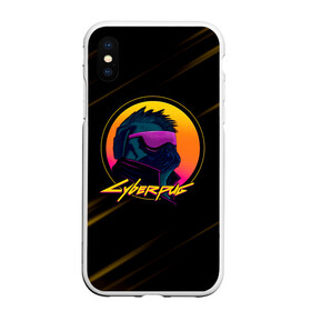 Чехол для iPhone XS Max матовый с принтом CyberPUG в городе Новоалтайск, Силикон | Область печати: задняя сторона чехла, без боковых панелей | Тематика изображения на принте: cyberpunk 2077 | hacker | maelstrom | militech | quadra | samurai | sci fi | technology | trauma team | v | будущее | игра | иероглифы | киану ривз | кибер | киберпанк | киборг | киборги | корпорация | лого | милитек | панк | роботы | самурай | т