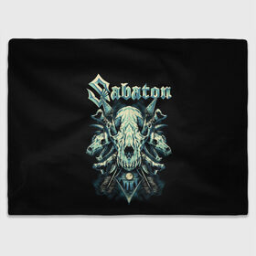 Плед 3D с принтом Sabaton в городе Новоалтайск, 100% полиэстер | закругленные углы, все края обработаны. Ткань не мнется и не растягивается | heavy metal | sabaton | группы | метал | музыка | сабатон | хэви метал