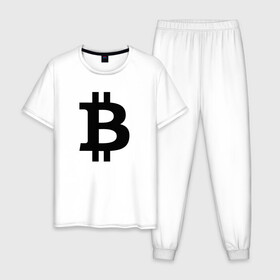 Мужская пижама хлопок с принтом БИТКОИН | BITCOIN в городе Новоалтайск, 100% хлопок | брюки и футболка прямого кроя, без карманов, на брюках мягкая резинка на поясе и по низу штанин
 | bitcoin | blockchain | btc | cardano | crypto | ethereum | polkadot | tether | xrp | бинанс | биткоин | блокчейн | валюта | деньги | криптовалюта | майнер | майнинг | цифровая валюта | цифровое золото | эфир