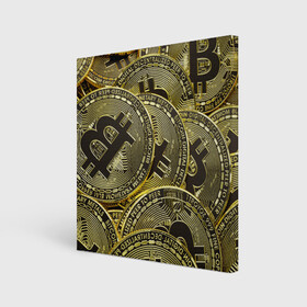 Холст квадратный с принтом БИТКОИНЫ МОНЕТЫ в городе Новоалтайск, 100% ПВХ |  | bitcoin | blockchain | btc | cardano | crypto | ethereum | polkadot | tether | xrp | бинанс | биткоин | блокчейн | валюта | деньги | криптовалюта | майнер | майнинг | цифровая валюта | цифровое золото | эфир