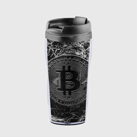 Термокружка-непроливайка с принтом БИТКОИН | BITCOIN в городе Новоалтайск, внутренняя часть — пищевой пластик, наружная часть — прозрачный пластик, между ними — полиграфическая вставка с рисунком | объем — 350 мл, герметичная крышка | bitcoin | blockchain | btc | cardano | crypto | ethereum | polkadot | tether | xrp | бинанс | биткоин | блокчейн | валюта | деньги | криптовалюта | майнер | майнинг | цифровая валюта | цифровое золото | эфир