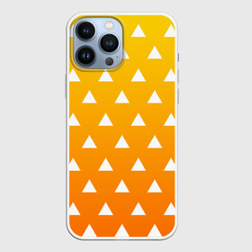 Чехол для iPhone 13 Pro Max с принтом ТАНДЖИРО | ЗЕНИТЦУ | ТОМИОКА в городе Новоалтайск,  |  | Тематика изображения на принте: demon slayer | kimetsu no yaiba | nezuko | shinobu | slayer | tanjiro | zenitsu | гию томиока | зенитсу | зенитцу | иноске хашибира | клинок рассекающий демонов | незуко | танджиро | шинобу кочо