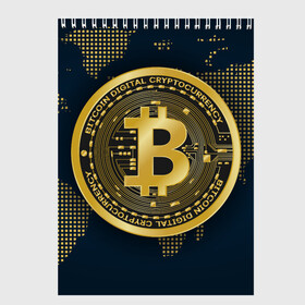Скетчбук с принтом БИТКОИН | BITCOIN в городе Новоалтайск, 100% бумага
 | 48 листов, плотность листов — 100 г/м2, плотность картонной обложки — 250 г/м2. Листы скреплены сверху удобной пружинной спиралью | Тематика изображения на принте: bitcoin | blockchain | btc | cardano | crypto | ethereum | polkadot | tether | xrp | бинанс | биткоин | блокчейн | валюта | деньги | криптовалюта | майнер | майнинг | цифровая валюта | цифровое золото | эфир