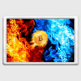 Магнит 45*70 с принтом БИТКОИН | BITCOIN FIRE в городе Новоалтайск, Пластик | Размер: 78*52 мм; Размер печати: 70*45 | Тематика изображения на принте: bitcoin | blockchain | btc | cardano | crypto | ethereum | polkadot | tether | xrp | бинанс | биткоин | блокчейн | валюта | деньги | криптовалюта | майнер | майнинг | цифровая валюта | цифровое золото | эфир