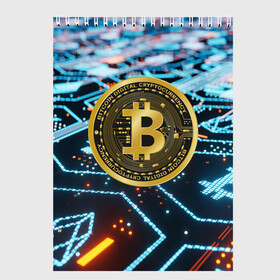 Скетчбук с принтом БИТКОИН | BITCOIN в городе Новоалтайск, 100% бумага
 | 48 листов, плотность листов — 100 г/м2, плотность картонной обложки — 250 г/м2. Листы скреплены сверху удобной пружинной спиралью | Тематика изображения на принте: bitcoin | blockchain | btc | cardano | crypto | ethereum | polkadot | tether | xrp | бинанс | биткоин | блокчейн | валюта | деньги | криптовалюта | майнер | майнинг | цифровая валюта | цифровое золото | эфир