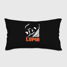 Подушка 3D антистресс с принтом Lupin - Сериал Люпен в городе Новоалтайск, наволочка — 100% полиэстер, наполнитель — вспененный полистирол | состоит из подушки и наволочки на молнии | lupin | netflix | детектив | логотип | люпен | люпин | люпэн | мужской | нетфликс | омар си | подарок | портрет | сериал | черный