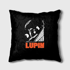 Подушка 3D с принтом Lupin - Сериал Люпен в городе Новоалтайск, наволочка – 100% полиэстер, наполнитель – холлофайбер (легкий наполнитель, не вызывает аллергию). | состоит из подушки и наволочки. Наволочка на молнии, легко снимается для стирки | lupin | netflix | детектив | логотип | люпен | люпин | люпэн | мужской | нетфликс | омар си | подарок | портрет | сериал | черный