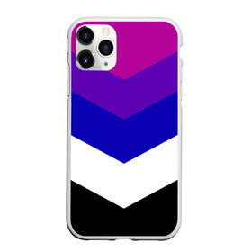 Чехол для iPhone 11 Pro Max матовый с принтом Полосы в городе Новоалтайск, Силикон |  | Тематика изображения на принте: геометрия | линии | минимализм | полосы | треугольник