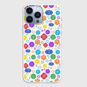 Чехол для iPhone 13 Pro Max с принтом Чакры в городе Новоалтайск,  |  | Тематика изображения на принте: аум | брахма | будда | буддист | веган | вишну | ганеша | гимнастика | индиго | индуизм | инь янь | йога | лотос | мантра | медитация | нирвана | ом | просветление | психоделика | санскрит | третий глаз