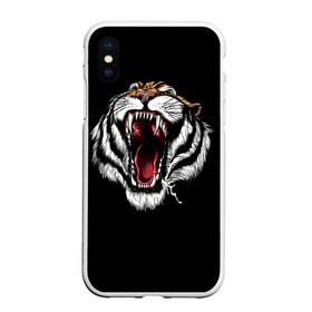 Чехол для iPhone XS Max матовый с принтом ТИГР в городе Новоалтайск, Силикон | Область печати: задняя сторона чехла, без боковых панелей | Тематика изображения на принте: animal | beast | cat | cute | fluffy | hunter | lion | lion cub | lion king | mane | predator | red | tail | tiger | yellow | большая кошка | голова тигра | грива | животное | зверь | король лев | кот | милый | охотник | пушистый | тигр | тиг