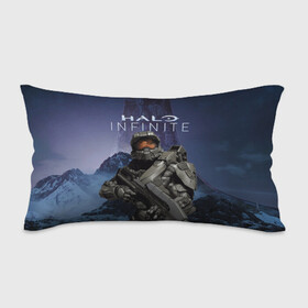 Подушка 3D антистресс с принтом Halo Infinite в городе Новоалтайск, наволочка — 100% полиэстер, наполнитель — вспененный полистирол | состоит из подушки и наволочки на молнии | 343 industries | мастер чиф | мъёльнир | ореол | спартанец