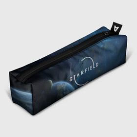 Пенал 3D с принтом Starfield в городе Новоалтайск, 100% полиэстер | плотная ткань, застежка на молнии | Тематика изображения на принте: bethesda game studios | bethesda softworks | звездное | космос | планеты