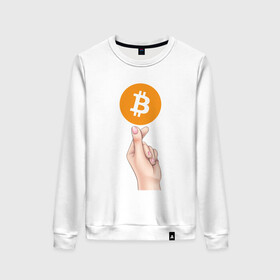 Женский свитшот хлопок с принтом BITCOIN LOVE | БИТКОИН (Z) в городе Новоалтайск, 100% хлопок | прямой крой, круглый вырез, на манжетах и по низу широкая трикотажная резинка  | binance coin | bitcoin | blockchain | btc | cardano | crypto | ethereum | litecoin | polkadot | tether | xrp | биткоин | блокчейн | валюта | деньги | криптовалюта | майнер | майнинг | цифровая валюта | цифровое золото | эфир