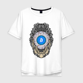 Мужская футболка хлопок Oversize с принтом БИТКОИН | BITCOIN (Z) в городе Новоалтайск, 100% хлопок | свободный крой, круглый ворот, “спинка” длиннее передней части | binance coin | bitcoin | blockchain | btc | cardano | crypto | ethereum | litecoin | polkadot | tether | xrp | биткоин | блокчейн | валюта | деньги | криптовалюта | майнер | майнинг | цифровая валюта | цифровое золото | эфир