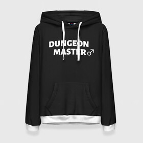 Женская толстовка 3D с принтом Dungeon Master в городе Новоалтайск, 100% полиэстер  | двухслойный капюшон со шнурком для регулировки, мягкие манжеты на рукавах и по низу толстовки, спереди карман-кенгуру с мягким внутренним слоем. | aniki | billy | boss | boy | darkholm | door | dungeon | full | gachimuchi | gym | herrington | jabroni | master | next | of | this | van | what | аники | билли | бой | босс | ван | гачимучи | данжен | даркхолм | дор | жаброни | качалки | мастер | некст |