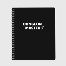 Тетрадь с принтом Dungeon Master в городе Новоалтайск, 100% бумага | 48 листов, плотность листов — 60 г/м2, плотность картонной обложки — 250 г/м2. Листы скреплены сбоку удобной пружинной спиралью. Уголки страниц и обложки скругленные. Цвет линий — светло-серый
 | Тематика изображения на принте: aniki | billy | boss | boy | darkholm | door | dungeon | full | gachimuchi | gym | herrington | jabroni | master | next | of | this | van | what | аники | билли | бой | босс | ван | гачимучи | данжен | даркхолм | дор | жаброни | качалки | мастер | некст |