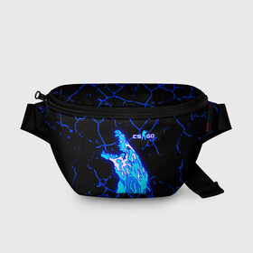Поясная сумка 3D с принтом CS GO Howl Neon в городе Новоалтайск, 100% полиэстер | плотная ткань, ремень с регулируемой длиной, внутри несколько карманов для мелочей, основное отделение и карман с обратной стороны сумки застегиваются на молнию | awp | counter strike | cs go | cs go howl | hyper beast | logo | m4a4 | neo noir | авп | автомат | вой | волк | контр страйк | кс го | кс го авп | кс го вой | логотипы игр | неонуар | оружие | оружие из кс го | скины | скоростной зверь |