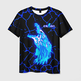Мужская футболка 3D с принтом CS GO Howl Neon в городе Новоалтайск, 100% полиэфир | прямой крой, круглый вырез горловины, длина до линии бедер | awp | counter strike | cs go | cs go howl | hyper beast | logo | m4a4 | neo noir | авп | автомат | вой | волк | контр страйк | кс го | кс го авп | кс го вой | логотипы игр | неонуар | оружие | оружие из кс го | скины | скоростной зверь |