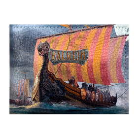 Обложка для студенческого билета с принтом Valheim в городе Новоалтайск, натуральная кожа | Размер: 11*8 см; Печать на всей внешней стороне | Тематика изображения на принте: fantasy | mmo | valheim | valve | валхейм | вальхейм | викинги | выживалка | игра | королевская битва | ммо | ролевая игра | фэнтази