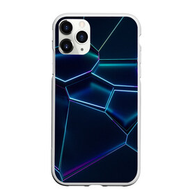 Чехол для iPhone 11 Pro матовый с принтом 3D ПЛИТЫ | НЕОНОВЫЕ ПЛИТЫ в городе Новоалтайск, Силикон |  | Тематика изображения на принте: 3d | 3д | abstraction | neon | steel | абстракция | взрыв | неон | неоновые | плиты | разлом | соты | стекло | стеклянный
