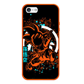 Чехол для iPhone 5/5S матовый с принтом Dragon Ball в городе Новоалтайск, Силикон | Область печати: задняя сторона чехла, без боковых панелей | Тематика изображения на принте: anime | dragon ball | dragon ball z | goku | аниме | драконий жемчуг | жемчуг дракона | манга | сайян | сон гоку