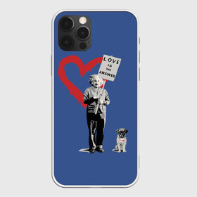 Чехол для iPhone 12 Pro Max с принтом Любовь это ответ | Banksy в городе Новоалтайск, Силикон |  | art | banksy | street art | арт | бэнкси | граффити | со смыслом | сосмыслом | стритарт