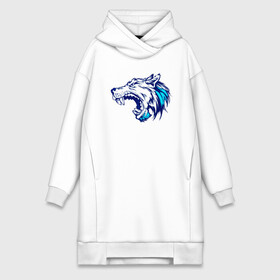Платье-худи хлопок с принтом WOLF art в городе Новоалтайск,  |  | animal | beast | cat | cute | fluffy | hunter | lion | lion cub | lion king | mane | predator | red | tail | wolf | yellow | волк | волки | волчок | волчонок | вольф | голова тигра | животное | зверь | кот | милый | охотник | серый волк | хво