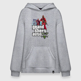 Худи SuperOversize хлопок с принтом Grand Theft Auto V в городе Новоалтайск, 70% хлопок, 30% полиэстер, мягкий начес внутри | карман-кенгуру, эластичная резинка на манжетах и по нижней кромке, двухслойный капюшон
 | 4 | 5 | five | games | grand theft auto | gta | gta v | los santos | online | rockstar | san andreas | великое авто воровство | гта | гташка | игры | логотип | лос сантос | майкл | мафия | ограбление | онлайн | пеф | рокстар | самп | сан андреас 