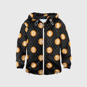 Детская ветровка 3D с принтом БИТКОИН | BITCOIN (Z) в городе Новоалтайск, 100% полиэстер | подол и капюшон оформлены резинкой с фиксаторами, по бокам два кармана без застежек, один потайной карман на груди | Тематика изображения на принте: binance coin | bitcoin | blockchain | btc | cardano | crypto | ethereum | litecoin | polkadot | tether | xrp | биткоин | блокчейн | валюта | деньги | криптовалюта | майнер | майнинг | цифровая валюта | цифровое золото | эфир