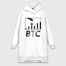 Платье-худи хлопок с принтом БИТКОИН | BITCOIN (Z) в городе Новоалтайск,  |  | binance coin | bitcoin | blockchain | btc | cardano | crypto | ethereum | litecoin | polkadot | tether | xrp | биткоин | блокчейн | валюта | деньги | криптовалюта | майнер | майнинг | цифровая валюта | цифровое золото | эфир