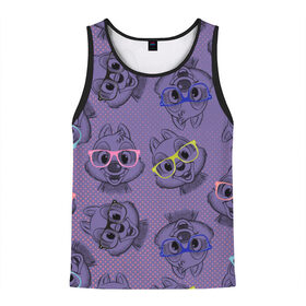 Мужская майка 3D с принтом Chip n Dale в городе Новоалтайск, 100% полиэстер | круглая горловина, приталенный силуэт, длина до линии бедра. Пройма и горловина окантованы тонкой бейкой | Тематика изображения на принте: chip | dale | vdzajul | дейл | помощь | спешат | чип