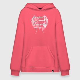 Худи SuperOversize хлопок с принтом Grand Theft Auto 5 крылья в городе Новоалтайск, 70% хлопок, 30% полиэстер, мягкий начес внутри | карман-кенгуру, эластичная резинка на манжетах и по нижней кромке, двухслойный капюшон
 | 4 | 5 | five | games | grand theft auto | gta | gta v | los santos | online | rockstar | san andreas | великое авто воровство | гта | гташка | игры | логотип | лос сантос | майкл | мафия | ограбление | онлайн | пеф | рокстар | самп | сан андреас 