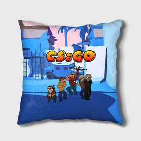Подушка 3D с принтом CS GO МУЛЬТФИЛЬМ в городе Новоалтайск, наволочка – 100% полиэстер, наполнитель – холлофайбер (легкий наполнитель, не вызывает аллергию). | состоит из подушки и наволочки. Наволочка на молнии, легко снимается для стирки | azimov | counter strike | cs go | dragon lore | game | global offensive | hyper beast | азимов | вулкан | драгон лор | игры | кс го. | скоростной зверь | стрелялки